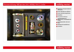 pressvorrichtung traggelenke mb sprinter ( inkl. w906 )/ vw lt, crafter