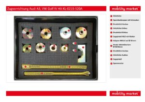 zugvorrichtung audi a3, vw golf iv ha.