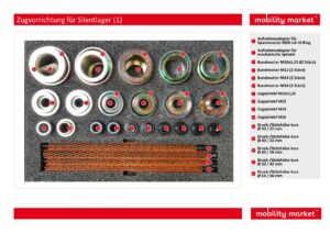 zugvorrichtung für silentlager