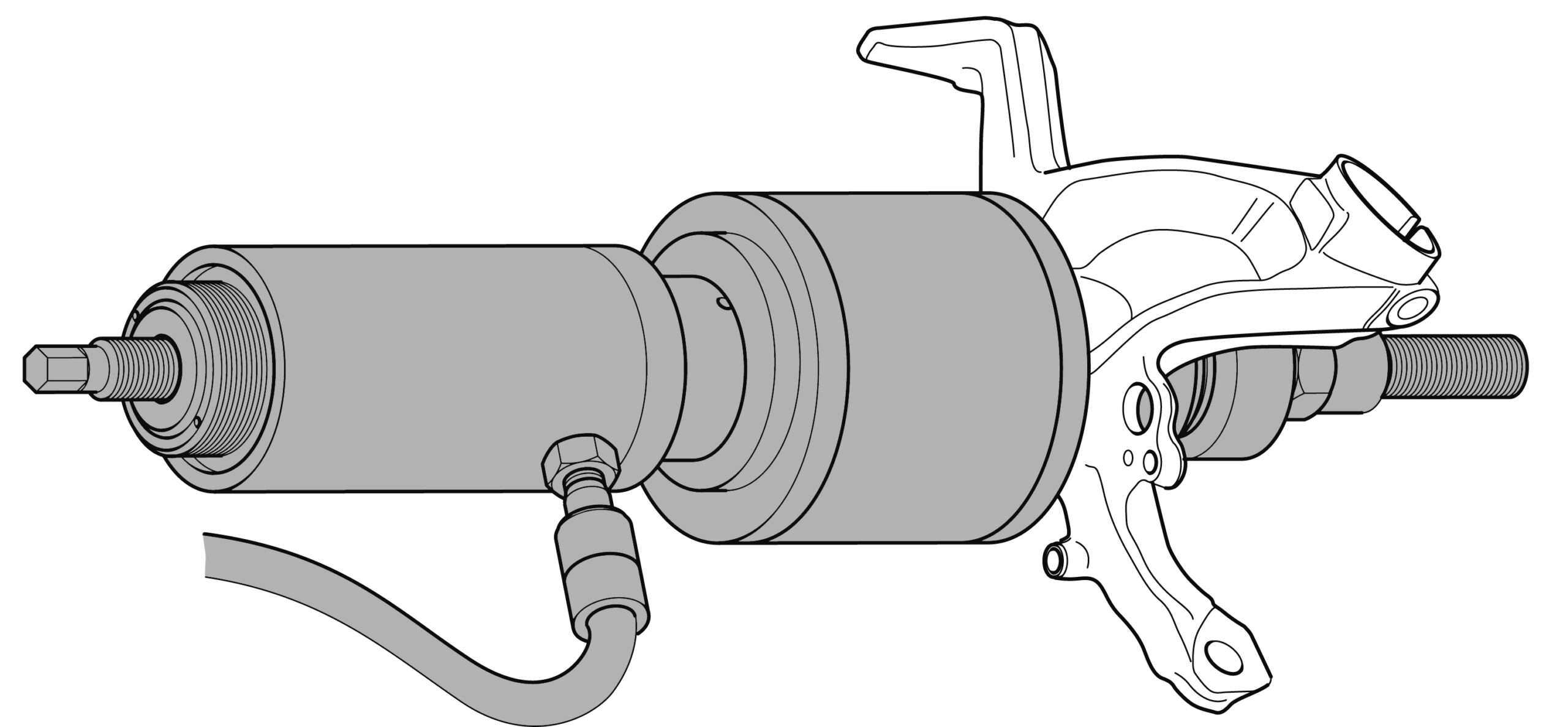 radlager werkzeug satz