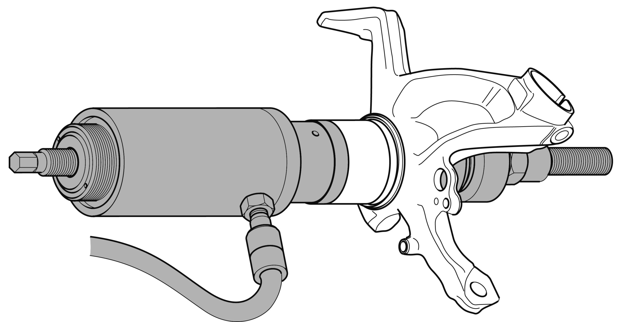 radlager werkzeug satz