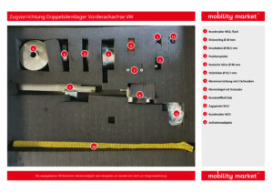 zugvorrichtung doppelsilentlager va vw