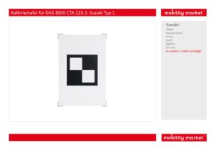 kalibriertafel für bosch das 3000 cta 215 1: suzuki typ 1