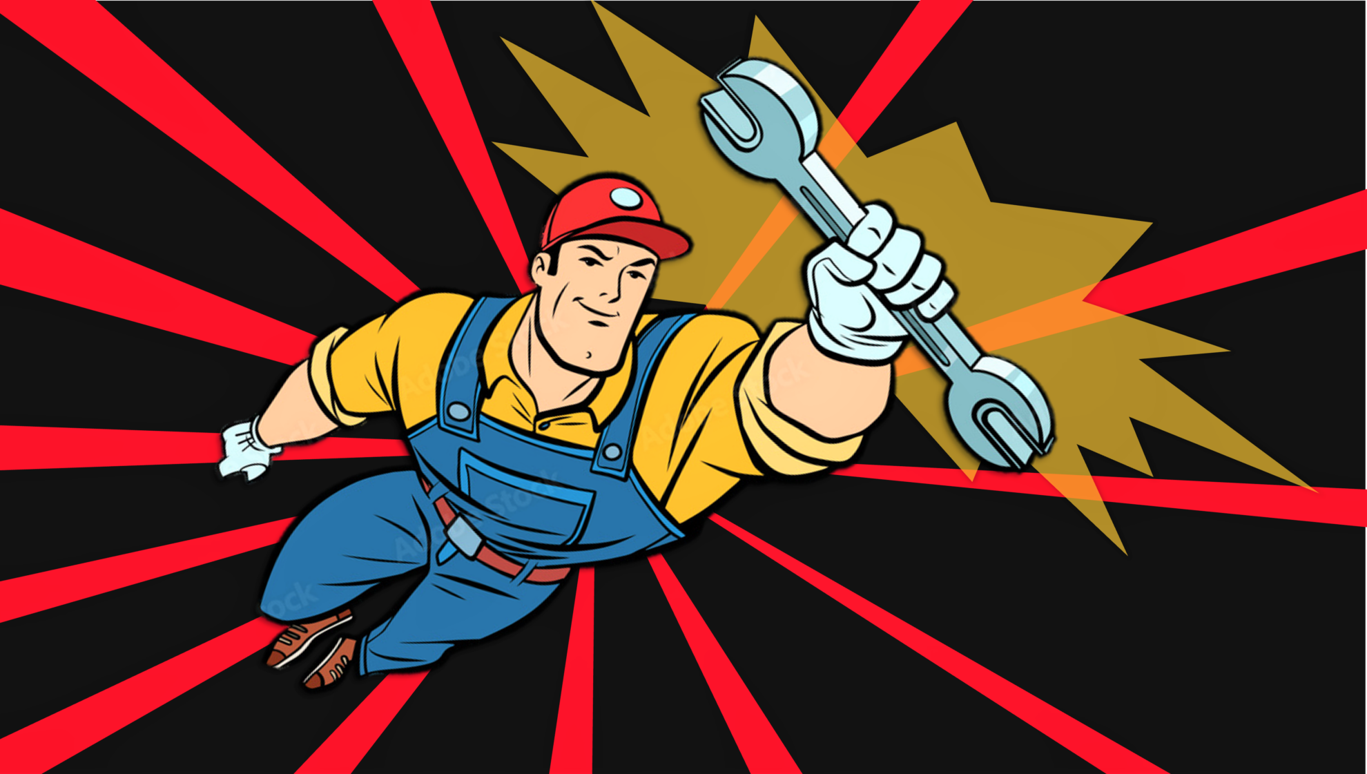 Werkstatthelden und Handwerker feiern