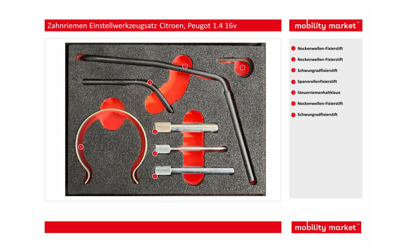 Zusatzbild 1 Zahnriemen-Einstellwerkzeug Citroen, Peugeot 1.4 16v