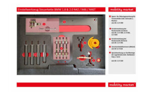 Zusatzbild 1 De-/Montagewerkzeug Nockenwellen-Lagerböcke BMW 1.8 & 2.0 N42 / N46 / N46T