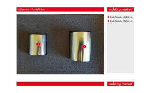 Zusatzbild 1 Hülsensatz zum Auspressen der Silentlager an der Hinterachse bei Ford/Volvo