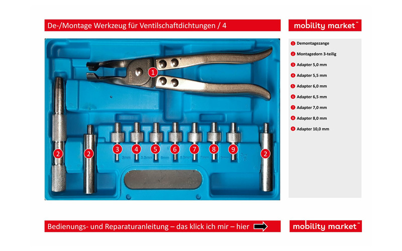 Zusatzbild 5 De-/Montage Werkzeug für Ventilschaftdichtungen