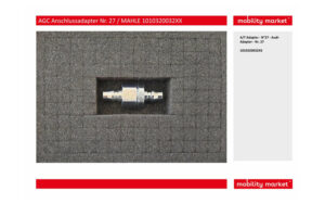 Zusatzbild 1 MAHLE Brain Bee AGC Anschlussadapter Nr. 27 1010320032XX