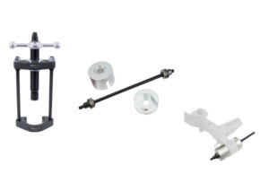 Hauptbild Hinterachslager Einpress Werkzeug für Opel Astra G, Corsa C, Meriva A, Zafira A, Combo, Astra H, Meriva B, Zafira B mit und ohne Pressrahmen